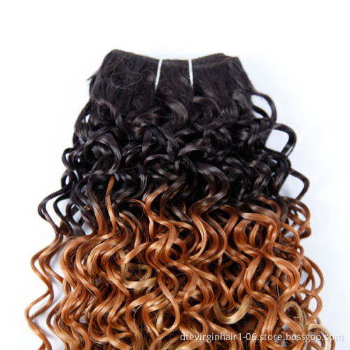 Hot selling Jerry Curl  Bulk Synthetic twist braiding pre twisted synthetic hair extension for crochet braids
